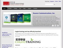 Tablet Screenshot of cogitosolutions.com